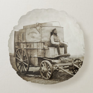 Coussins Ronds Chariot photographique de Roger Fenton Réalisme ph