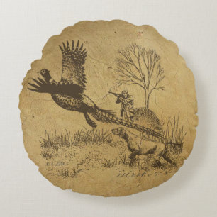 Coussins Ronds Chasseur (chasse avec SPG)