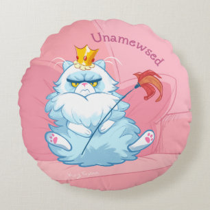 Coussins Ronds Chat de la reine perse