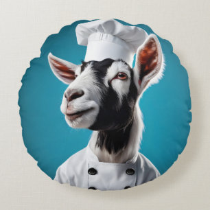 Coussins Ronds Chef Goat