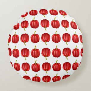 Coussins Ronds Chevalier rouge