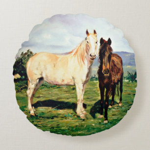 Coussins Ronds Chevaux/Cabalos/Horses