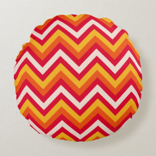 Coussins Ronds Chevron