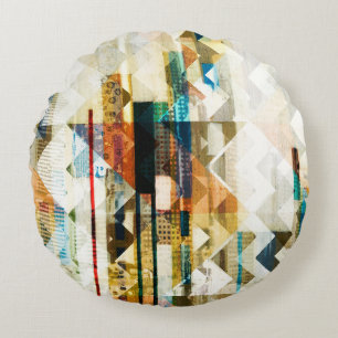 Coussins Ronds Chevron urbain II