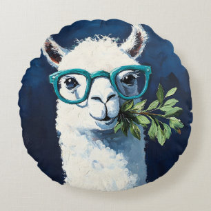 Coussins Ronds Chic Lama Intelligent