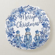 Chinoiserie Bleu Blanc Floral Casse-Noisettes Sold