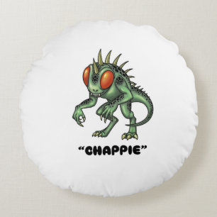 Coussins Ronds Chiptid Chupacabra "Chappie"