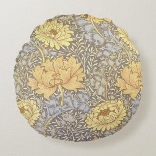 Coussins Ronds Chrysanthème de William Morris