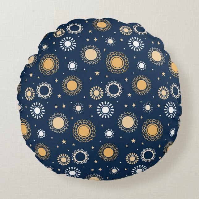 Coussins Ronds Circle Pillow Design  (Devant)