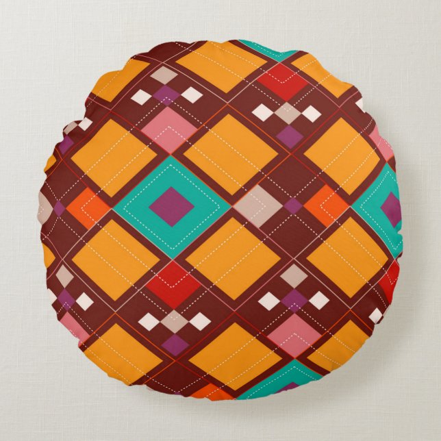 Coussins Ronds Circle Pillow design  (Devant)