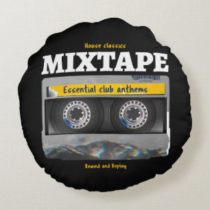 Coussins Ronds Classics de la maison Mixtape Club Anthems