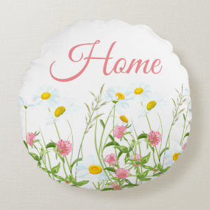 Coussins Ronds Clovers & Daisy