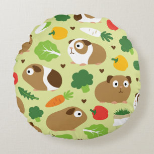 Coussins Ronds Cobayes et leurs festins