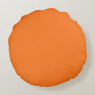 Coussins Ronds Code hexadécimal citrouille FF7518