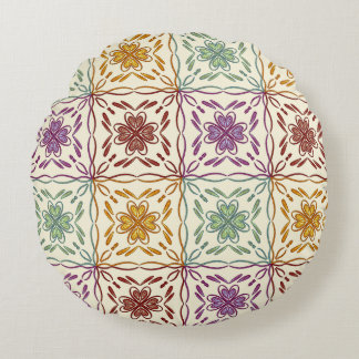 Coussins Ronds Coeurs et courbes brillants