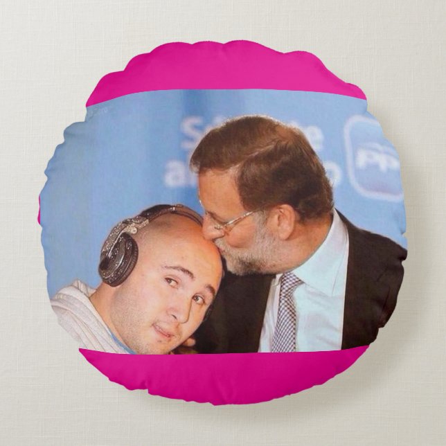 Coussins Ronds Cojín Mariano y su hijo (Devant)