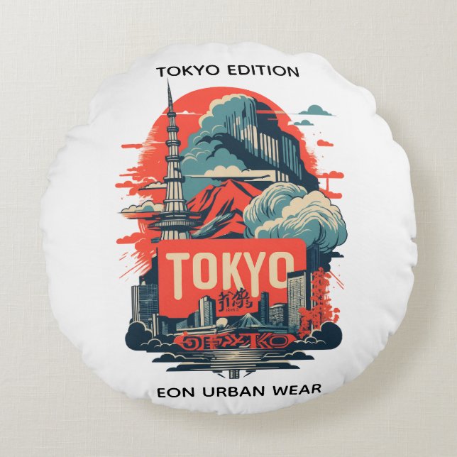 COUSSINS RONDS COJIN REDONDO TPKYO EDITION (Devant)