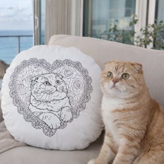Coussins Ronds Collection Rituel d'Art en Ligne  -