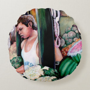 Coussins Ronds Comment aimes-tu ces melons ?