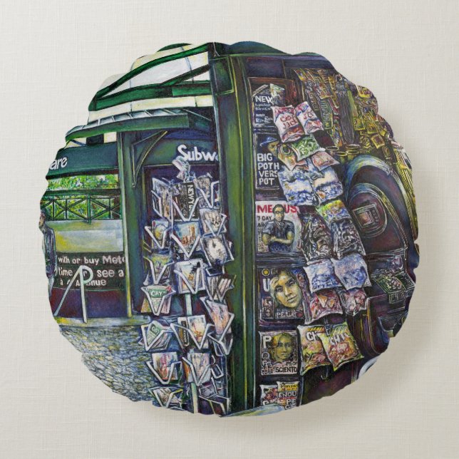 Coussins Ronds Comment Est-Ce Qu'Une Image, Sans imagination ? (Devant)