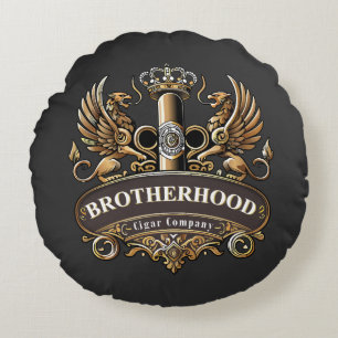 Coussins Ronds Compagnie de cigares Brotherhood 