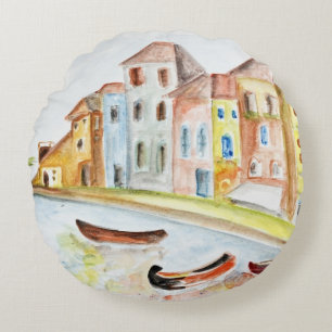 Coussins Ronds Concept de Venise