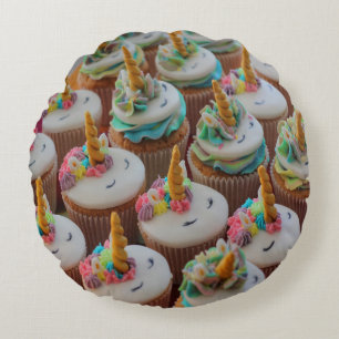 Coussins Ronds Conception de Cupcakes