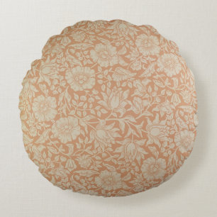 Coussins Ronds Conception de papier peint de "mauve"