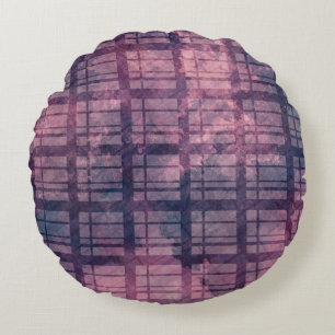 Coussins Ronds Conception de texture abstraite moderne