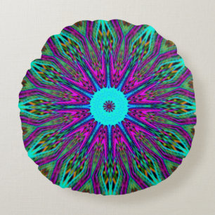 Coussins Ronds conception mandala