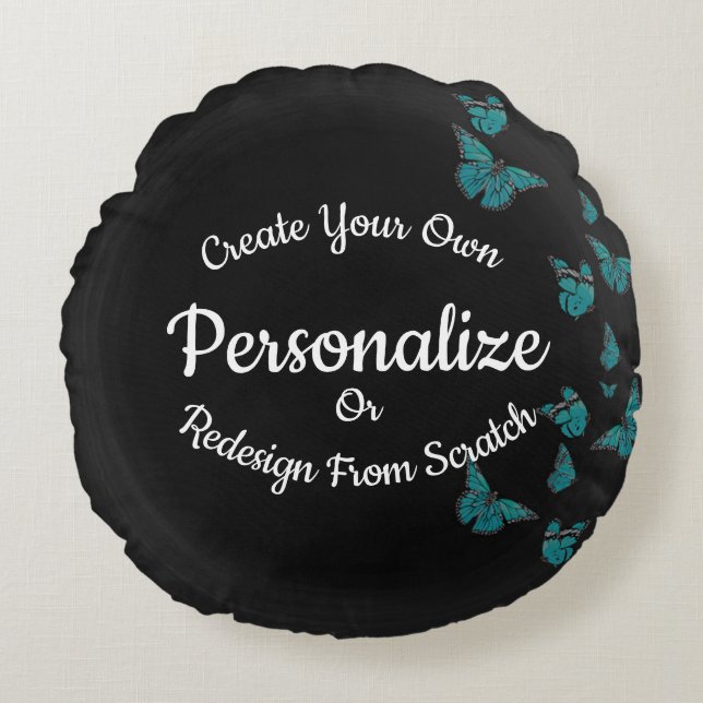Coussins Ronds Concevoir cette personnalisation (Devant)