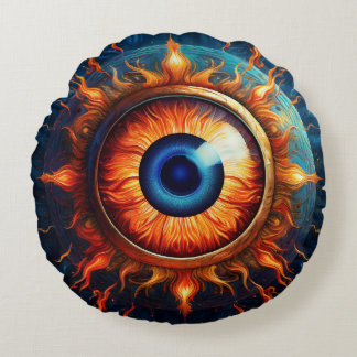 Coussins Ronds Conjin del ojo que todo lo ve