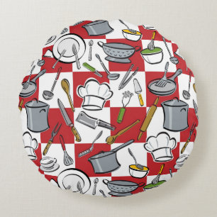 Coussins Ronds Contrôle d'outils de cuisine