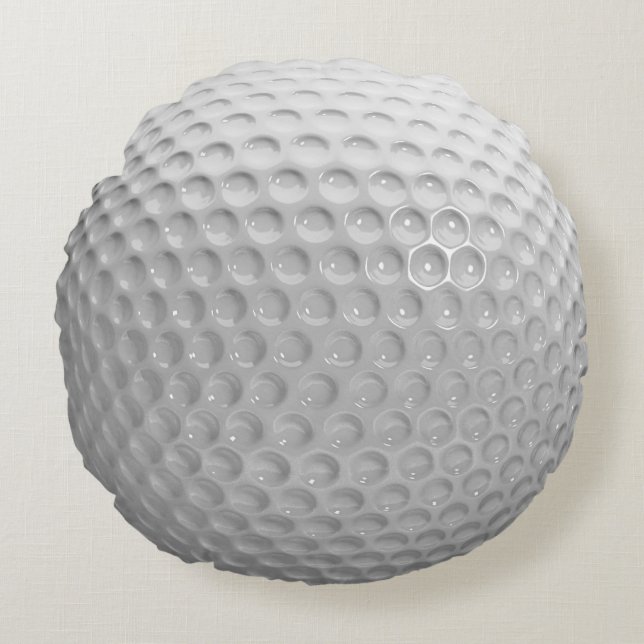 Coussins Ronds Cool Stylish Golf Sport Ball Texture Motif (Devant)