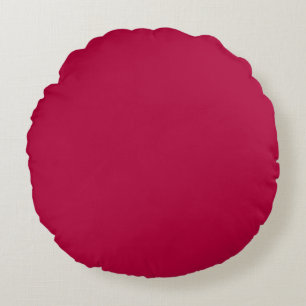 Coussins Ronds Cosy Brick Rouge 16 Pouce D'Oreiller Rond À Jets