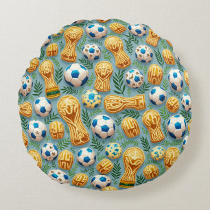Coussins Ronds Coupe du monde