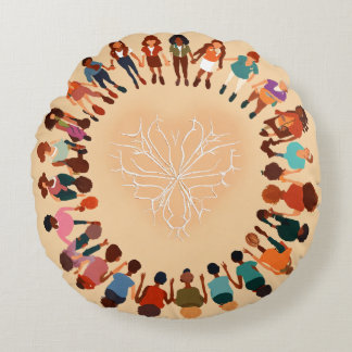 Coussins Ronds Couvercle de conception