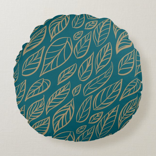 Coussins Ronds Cozy Botanical  (Devant)