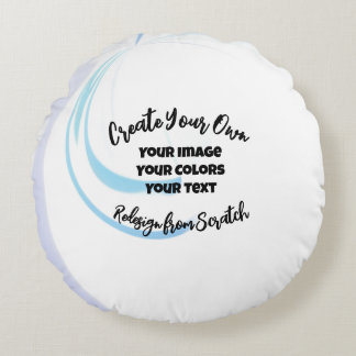 Coussins Ronds Créer votre propre Customisé
