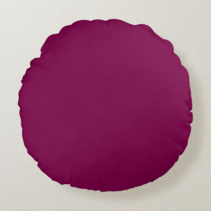 Coussins Ronds Créer Votre Propre Vin Couleur Unie Personnalisé