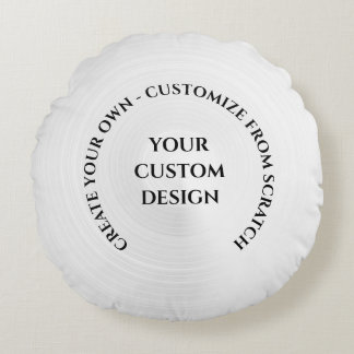Coussins Ronds Créez votre propre personnalisation