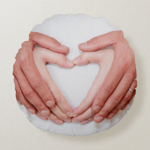 Coussins Ronds Créez Votre Propre Photo Image Personnalisée