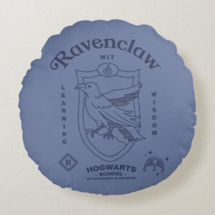 Coussins Ronds CRÈTE DE SAGESSE d'apprentissage de WIT de RAVENCL