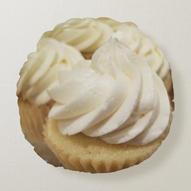 Coussins Ronds Cupcakes (Devant)