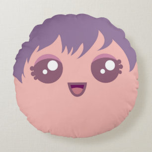 Coussins Ronds Cute Kawaii Nwarf Planet Ceres