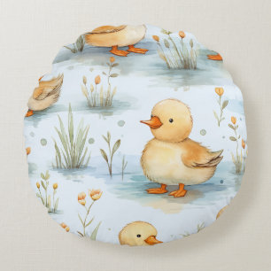 Coussins Ronds Cute Little Motif