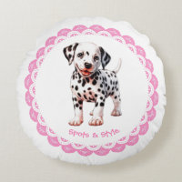Dalmatie Imprimer Anniversaire | Black and White p