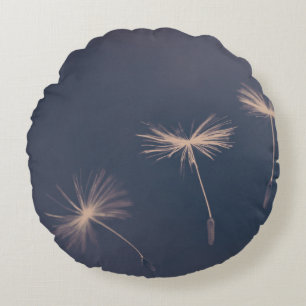 Coussins Ronds Dandelions Renaissance Force Pouvoir Lancer Oreill