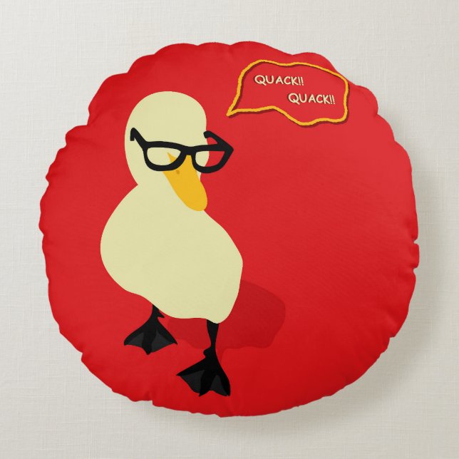 Coussins Ronds Dapper Duck (Devant)