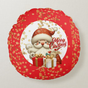 Coussins Ronds Décoration de Noël festive Ornement 🎅
